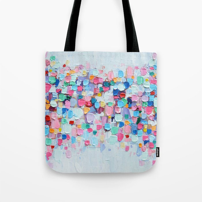 Rainbow Confetti Tote Bag Gallery Image 1