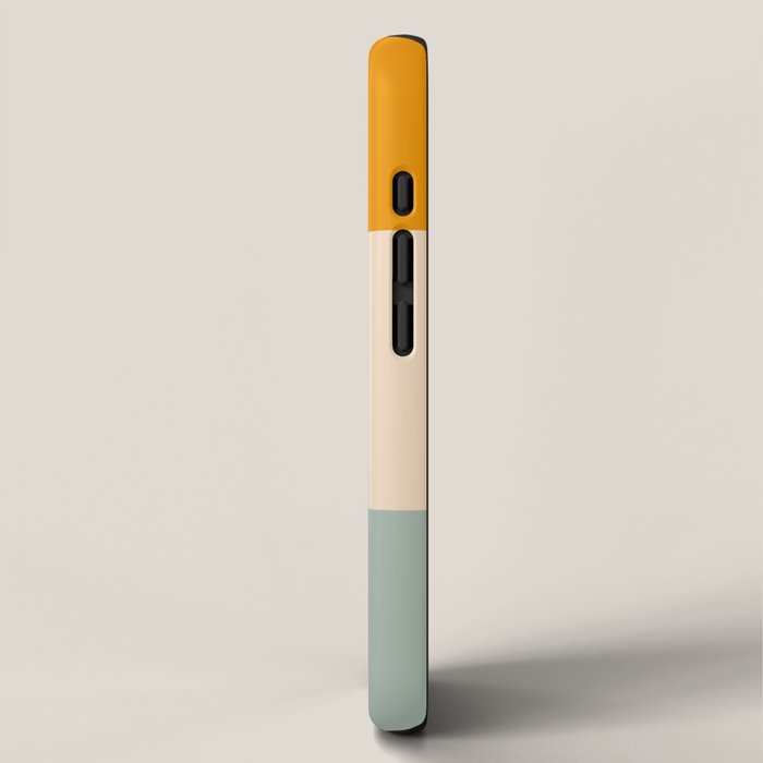 Heracles - Minimal Summer Retro Stripes iPhone Case Gallery Image 2