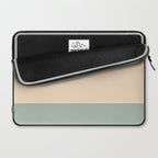 Heracles - Minimal Summer Retro Stripes Laptop Sleeve Gallery Image 2