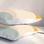 Heracles - Minimal Summer Retro Stripes Pillow Sham Gallery Image 3