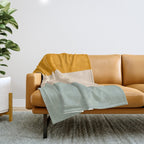 Heracles - Minimal Summer Retro Stripes Throw Blanket Gallery Image 1