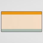 Heracles - Minimal Summer Retro Stripes Desk Mat Gallery Image 3