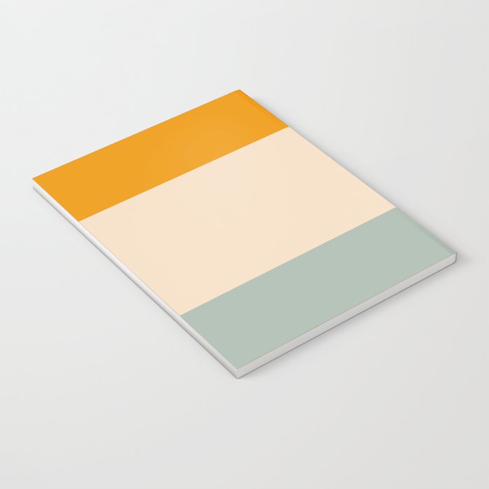 Heracles - Minimal Summer Retro Stripes Notebook Gallery Image 3