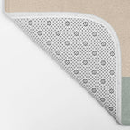 Heracles - Minimal Summer Retro Stripes Bath Mat Gallery Image 2