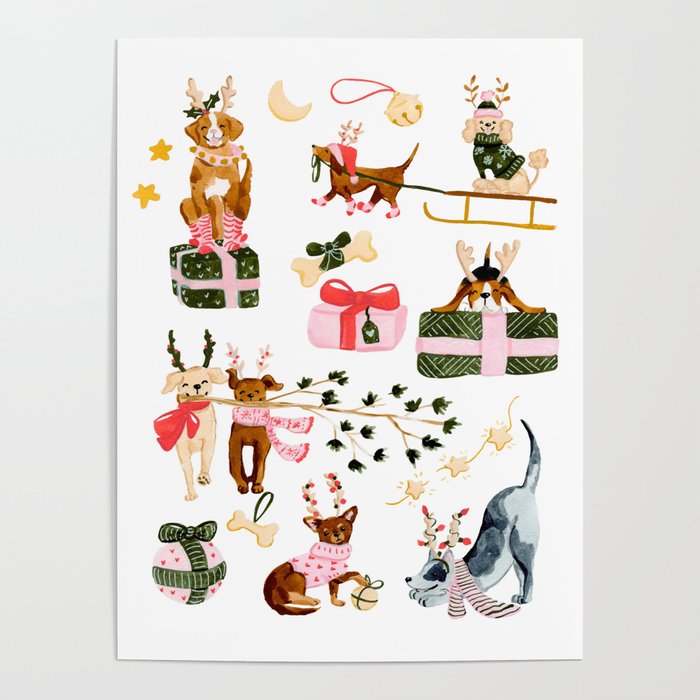 Christmas Dogs Poster Gallery Image 1