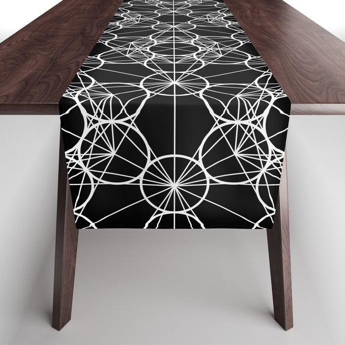 Metatron's Cube II Table Runner Gallery Image 1