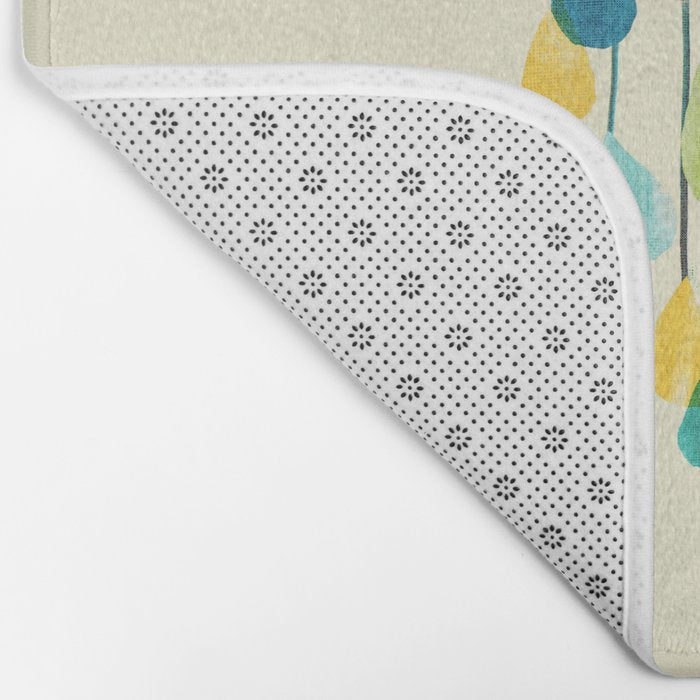 cloudy with a chance of rainbow Bath Mat Gallery Image 2