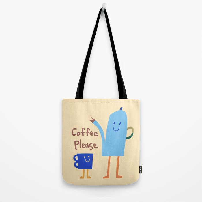 coffee please Tote Bag Gallery Image 2