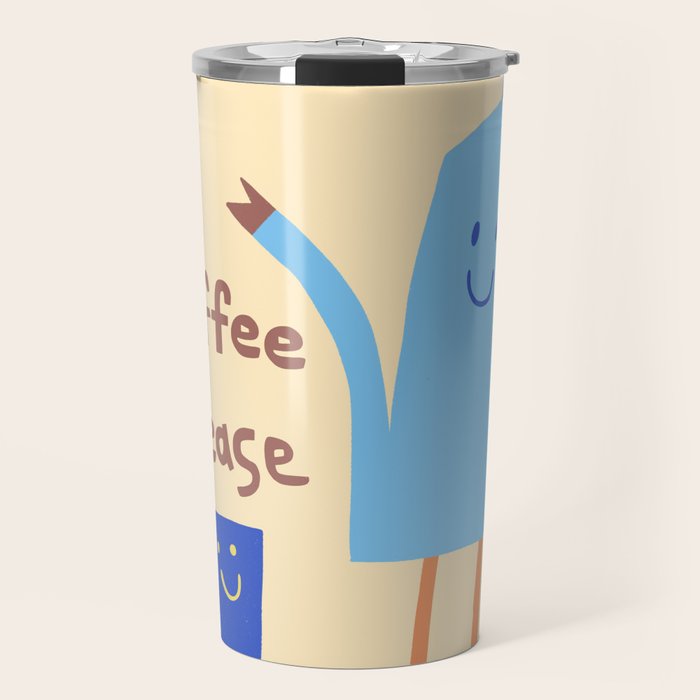 coffee please Travel Mug Gallery Image 1