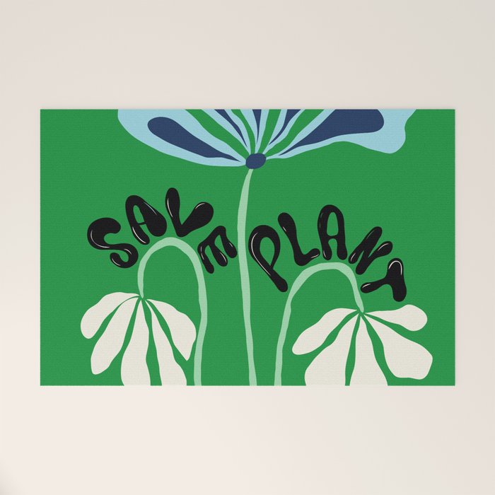 Save Plants Welcome Mat Gallery Image 1