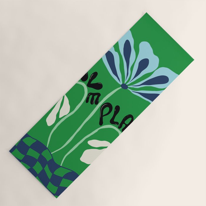 Save Plants Yoga Mat Gallery Image 1