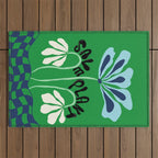 Save Plants Outdoor Rug Gallery Image 1