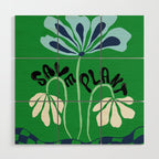 Save Plants Wood Wall Art Gallery Image 1