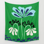 Save Plants Wall Tapestry Gallery Image 4