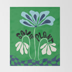 Save Plants Throw Blanket Gallery Image 2