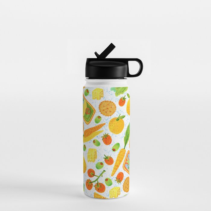 Kitchen Snacks & Apps in Orange & White Water Bottle Gallery Image 1