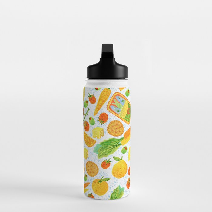 Kitchen Snacks & Apps in Orange & White Water Bottle Gallery Image 3