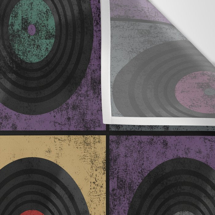 Vinyl Records Wall Tapestry Gallery Image 3