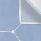 Sagittarius Zodiac Star Constellation Line Art Sky Blue Wall Tapestry Gallery Image 3
