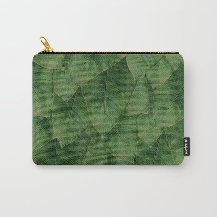 Banana Leaf III Carry All Pouch Gallery Image 1