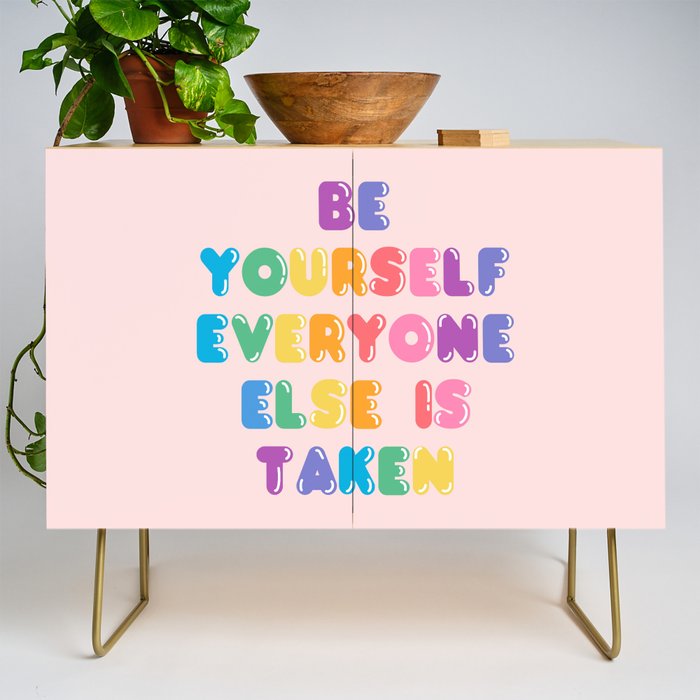 Be Always Yourself Credenza Gallery Image 1