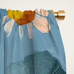 Daisy Flower Painting Window Curtain Gallery Image 2