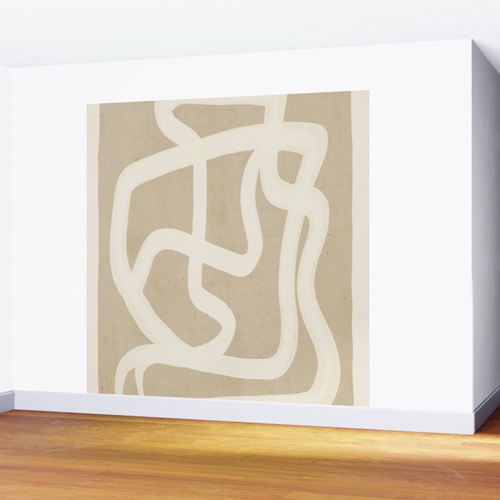 Abstract Lines 23 Wall Mural Gallery Image 2