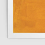 Phthalo Blue Yellow Ochre Mid Century Modern Abstract Minimalist Rothko Color Field Squares Poster Gallery Image 3