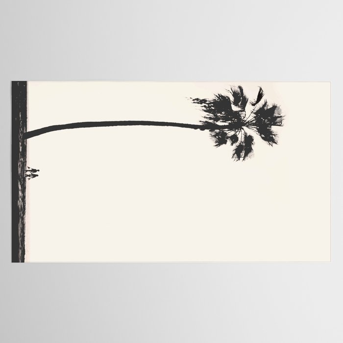 Moment under the coast palm tree Tablecloth Gallery Image 2