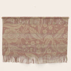 Terracotta and Golden Floral Pattern   Wall Hanging Gallery Image 1