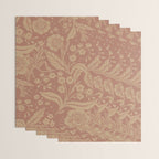 Terracotta and Golden Floral Pattern   Wrapping Paper Gallery Image 3