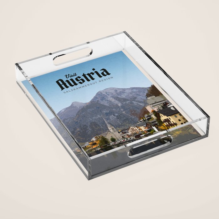 Visit Austria Acrylic Tray Gallery Image 1