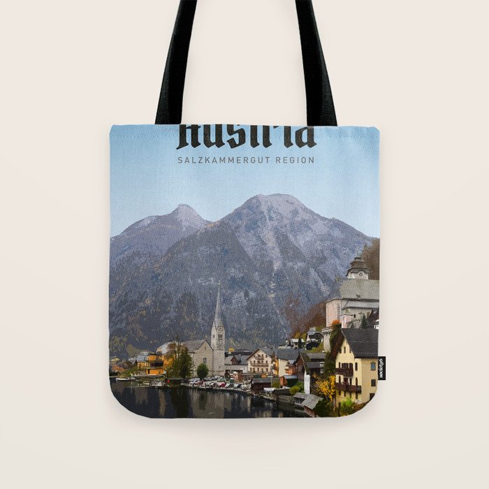 Visit Austria Tote Bag Gallery Image 1