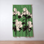Modern Art Flowers 19 Window Curtain Gallery Image 3