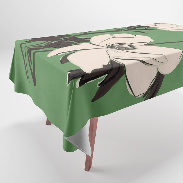 Modern Art Flowers 19 Tablecloth Gallery Image 1