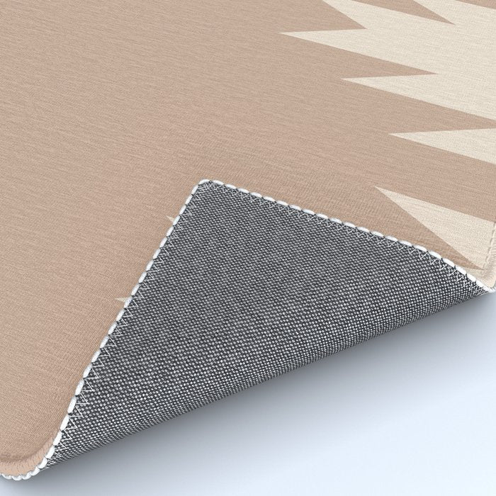 Geometric Southwestern Minimalism - Neutral Natural Beige Rug Gallery Image 4