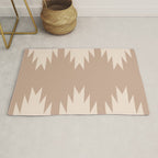 Geometric Southwestern Minimalism - Neutral Natural Beige Rug Gallery Image 1