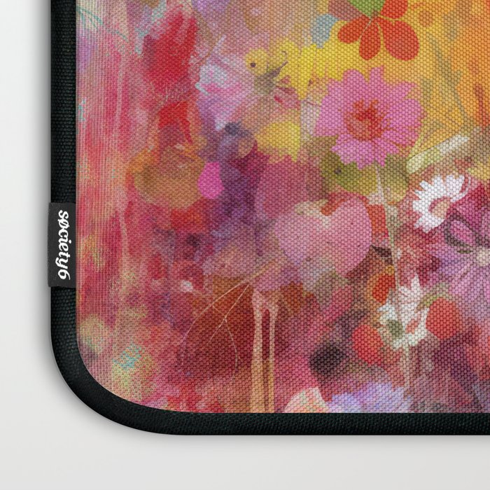 Colorful Wild Deer Indian Summer  Woodland Flora And Wildlife Laptop Sleeve Gallery Image 3