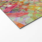Colorful Wild Deer Indian Summer  Woodland Flora And Wildlife Welcome Mat Gallery Image 2