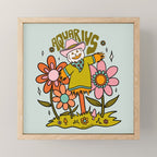 Aquarius Scarecrow Mini Art Print Gallery Image 1