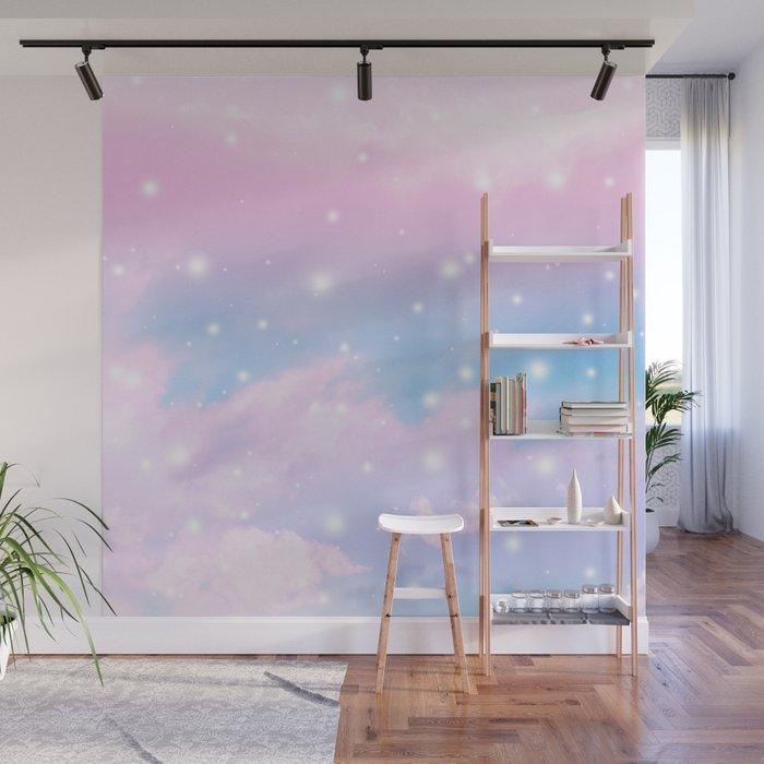 Pastel Cosmos Dream #4 #decor #art #society6 Wall Mural Gallery Image 1