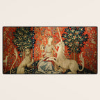 Lady and The Unicorn Sight Desk Mat Gallery Image 3