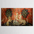 Lady and The Unicorn Sight Tablecloth Gallery Image 2
