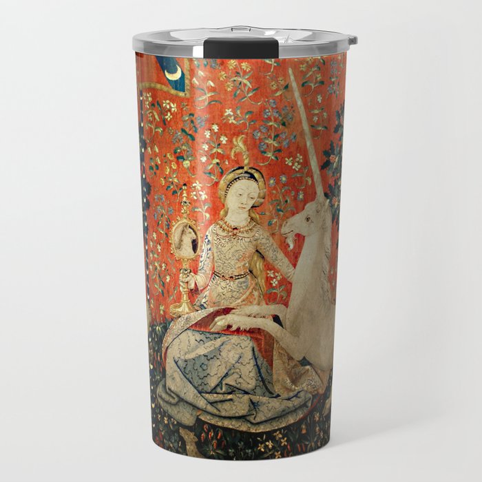 Lady and The Unicorn Sight Travel Mug Gallery Image 1