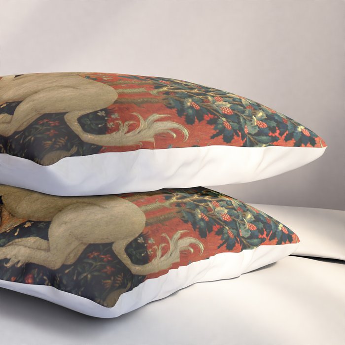 Lady and The Unicorn Sight Pillow Sham Gallery Image 3