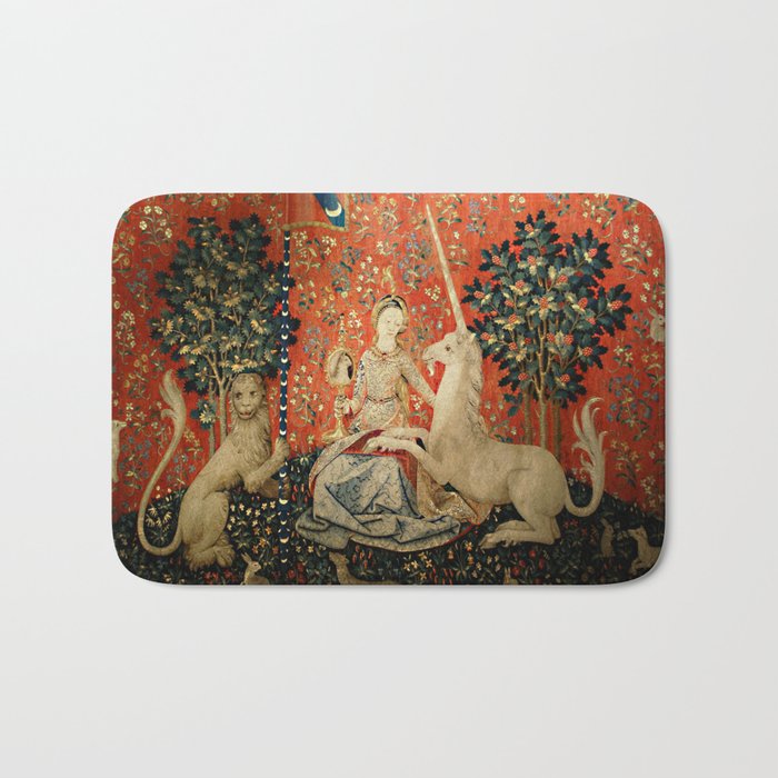 Lady and The Unicorn Sight Bath Mat Gallery Image 1