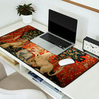 Lady and The Unicorn Sight Desk Mat Gallery Image 2