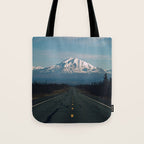 Road to Mount Drum Tote Bag Gallery Image 1