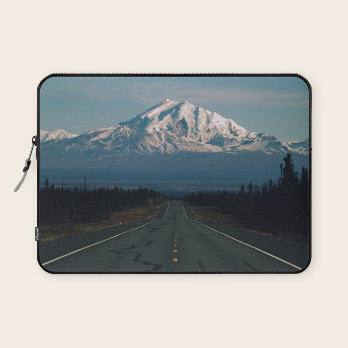 Road to Mount Drum Laptop Sleeve Gallery Image 1