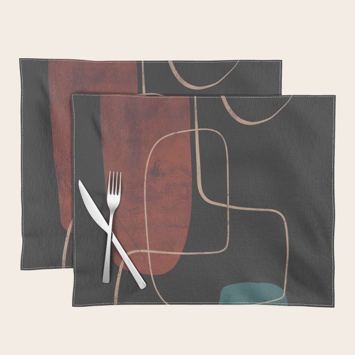 Modern Abstract Art 16 Placemat Gallery Image 1